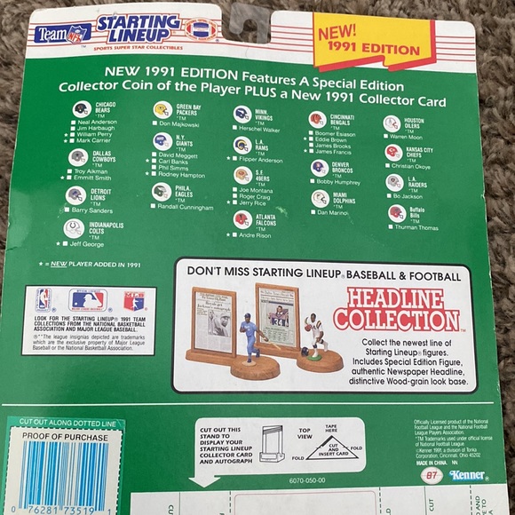 Starting lineup Dallas Cowboys Troy Aikman - Picture 4 of 4